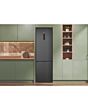 Hotpoint HPK26413XR6UKE Freestanding Dual No Frost 70/30 Fridge Freezer with VitalCare - Black Steel