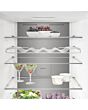 Hotpoint HPK26413XR6UKE Freestanding Dual No Frost 70/30 Fridge Freezer with VitalCare - Black Steel