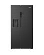 Hotpoint HPG29643IBXR4UK Freestanding Dual No Frost American Fridge Freezer with VitalCare and Water & Ice Dispenser - Black Steel
