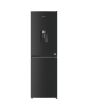 Hotpoint HPKF3241WXR4UK 244L Freestanding Total No Frost 50/50 Fridge Freezer with VitalCare and Water Dispenser - Black Steel