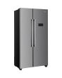 Indesit Push&Go INGF 6441 XP4UK Total No Frost American Fridge Freezer - Inox