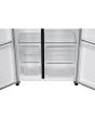 Indesit Push&Go INGF 6441 XP4UK Total No Frost American Fridge Freezer - Inox
