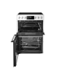 Midea MFO24EME4R118-WH 60cm Double Oven FS Cooker with Ceramic Hob - White - AA Rated