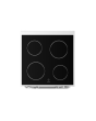 Midea MFO24EME4R118-WH 60cm Double Oven FS Cooker with Ceramic Hob - White - AA Rated