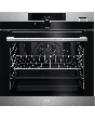 AEG BSK978330M 60cm Single Oven with SteamCrisp Pyrolytic Cleaning Stainless Steel