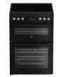 Beko FDC6731K Freestanding Electric Double Oven Cooker - Black