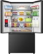 Hisense RF815N4SEFE 90.8Cm X 179.5Cm Freestanding 3 French Door Plumbed Water Dispenser & Ice Maker 
