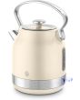 Swan SK14631C Retro Traditional Kettle, Rapid Boil, Removable Limescale Filter Cream