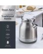 Swan SK14631SS Retro Traditional Kettle, Rapid Boil, Removable Limescale Filter Stainless Steel