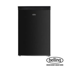 BELLING BL130BKIX Undercounter Larder Fridge Black