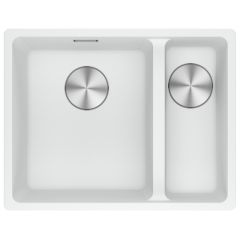 FRANKE MRG160/34/15RHPW/1 Polarwhite 1.5 Bowl Undermount Sink - Right Hand