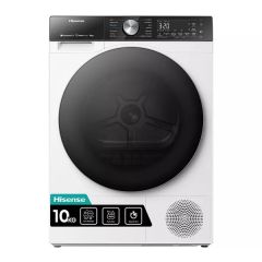 Hisense DH5S102BW 10kg Smart Heat Pump Tumble Dryer White