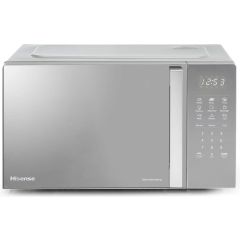 Hisense H20MOMSS4HGUK 20Ltr 700Watt Digital Touch Control Microwave With Grill, Mirror Grey