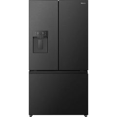 Hisense RF815N4SEFE 90.8Cm X 179.5Cm Freestanding 3 French Door Plumbed Water Dispenser & Ice Maker 