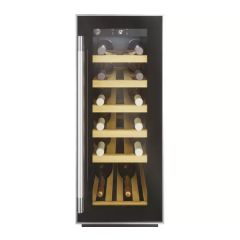 HOOVER HWCB30UKBM 300Mm Integrated Wine Cooler Black/Stainless