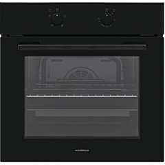 Nordmende SO107BL 65Ltr Single Fan Oven Black