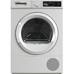 Nordmende TDHPE80WH Freestanding 8Kg Heat Pump Tumble Dryer Inverter Motor White