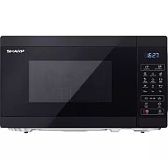 Sharp YC-MG02U-B 20Ltr 800W Microwave And Grill Black