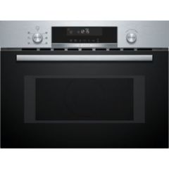 Bosch CMA585GS0B, Built-in microwave oven with hot air