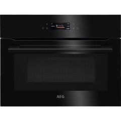 AEG KMK768080B 8000 CombiQuick Integrated Combi Microwave and Oven
