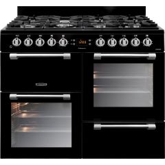 LEISURE CK100F232K Cookmaster 100 D/Fuel Range Cooker With 7 Burner Hob Black
