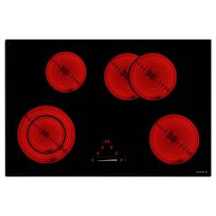 Luxair LA-80-LUSSO-CER 80Cm 4 Zone Ceramic Hob