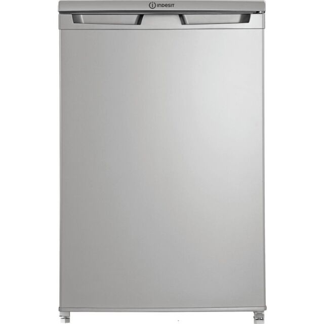 Indesit I55R1 112S UK Freestanding Undercounter Fridge - Silver