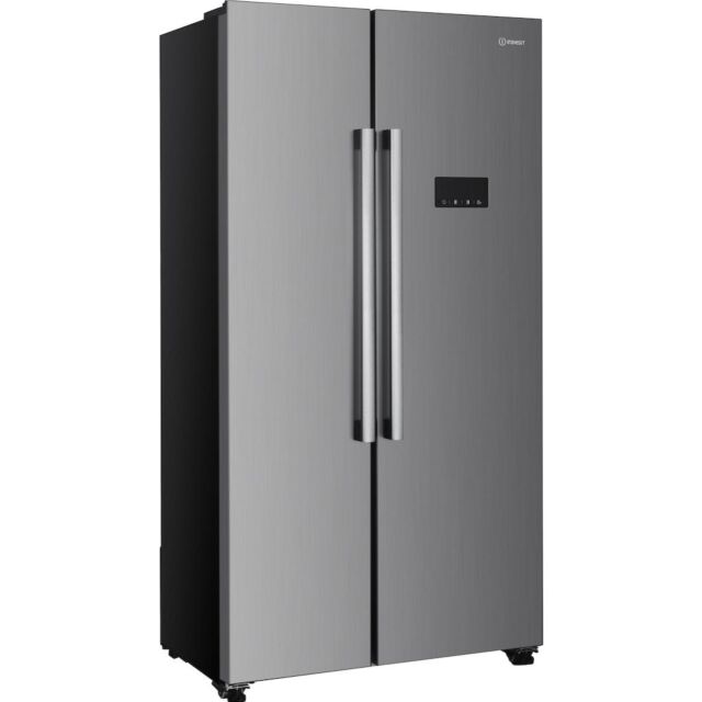 Indesit Push&Go INGF 6441 XP4UK Total No Frost American Fridge Freezer - Inox