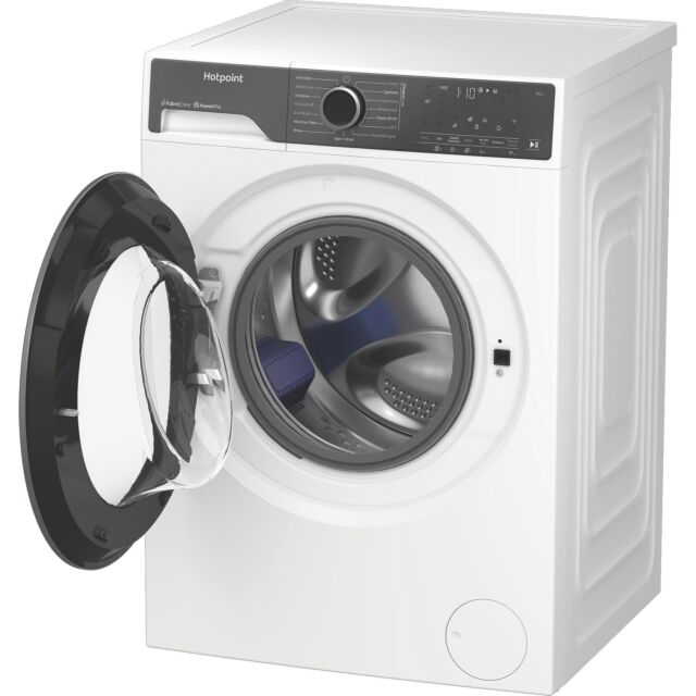 Hotpoint HB103WWCAREUK Fabric Care Freestanding 10kg 1400rpm Washing Machine with HomeWhiz - White