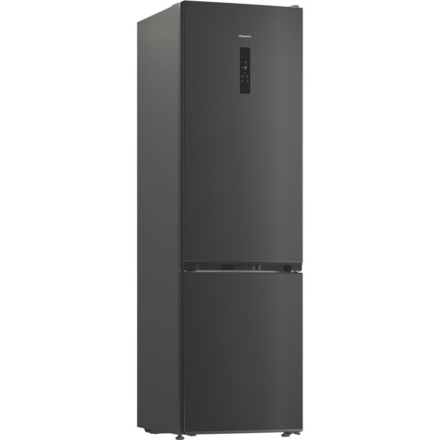 Hotpoint HPK26413XR6UKE Freestanding Dual No Frost 70/30 Fridge Freezer with VitalCare - Black Steel
