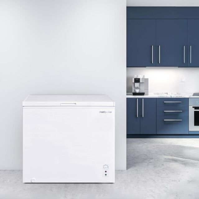Montpellier MDACF194W 194 Litre Chest Freezer