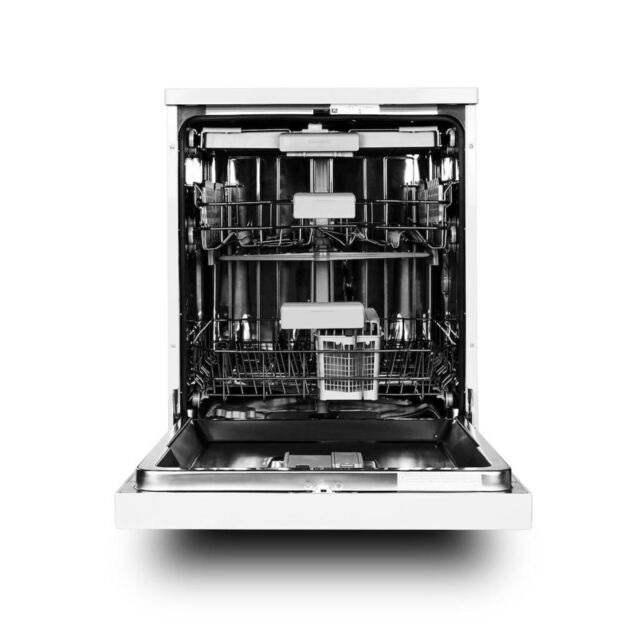 Montpellier MDWC1496W 60cm 14 Please Setting Freestanding Dishwasher - White