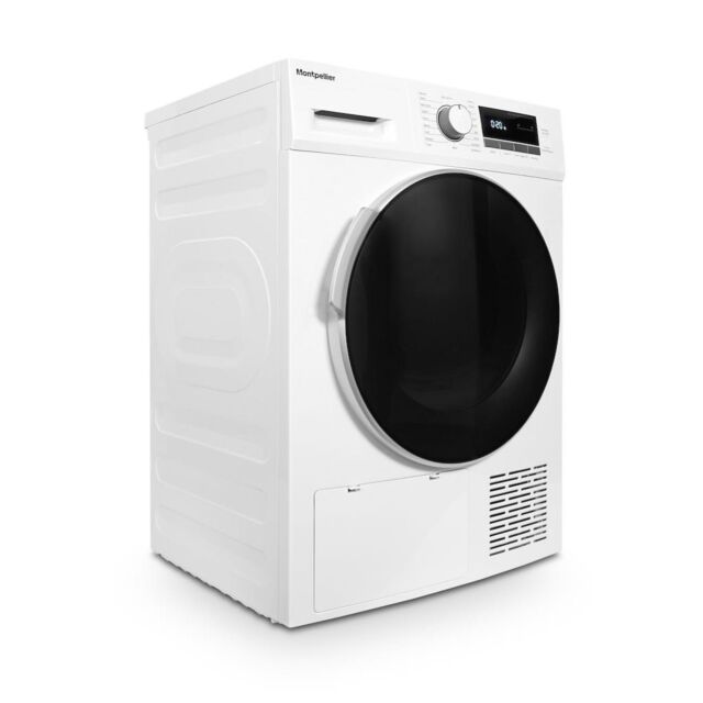 Montpellier MHP8SDW 8kg Heatpump Sensor Tumble Dryer - White