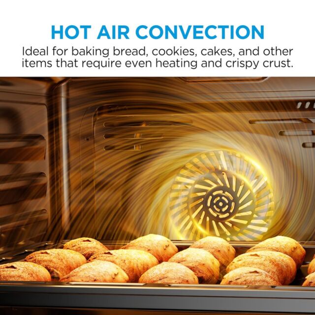 Midea MFO24EME4R118-WH 60cm Double Oven FS Cooker with Ceramic Hob - White - AA Rated