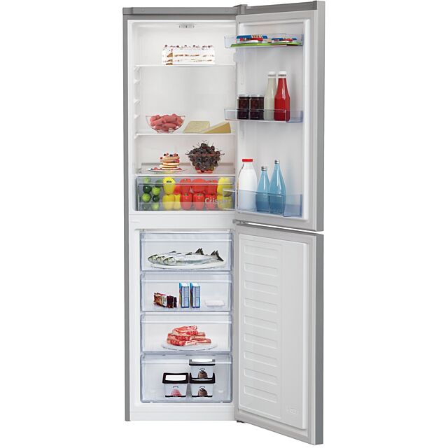 BEKO PLC CSG4582S 183 X 55 Static Fridge Freezer Silver