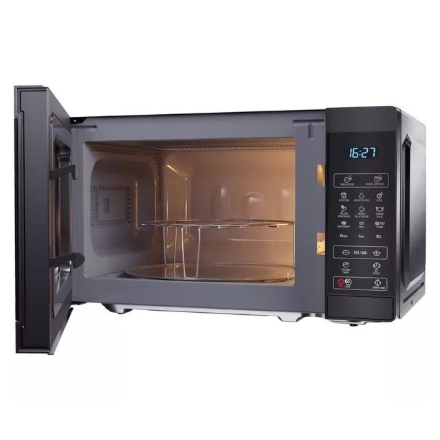 Sharp YC-MG02U-B 20Ltr 800W Microwave And Grill Black