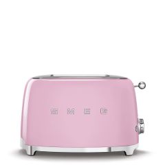 Smeg TSF01PKUK Toaster, Pink