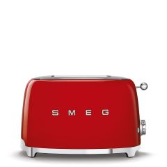 Smeg TSF01RDUK Toaster, Red