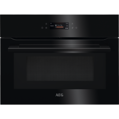 AEG KMK768080B Combiquick Microwave And Oven Black