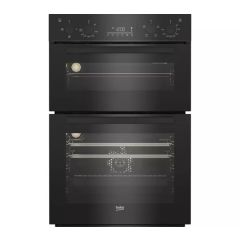 BEKO PLC BBDF22300B 90Cm Built-In Double Oven Black