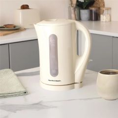 Hamilton Beach HB1107C 1.7Ltr Cordless Kettle Cream