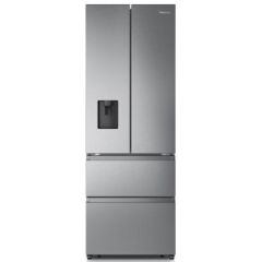 Hisense RF632N4WIE 70.4Cm X 200Cm Freestanding 4 French Door Non-Plumbed Water Dispenser 485L Stainl