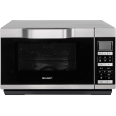 Sharp RAC252FI Flat Bed 900W Stainless Steel Combi Microwave