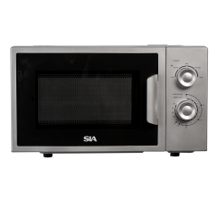SIA FAM21SI 20Ltr Freestanding Microwave Silver