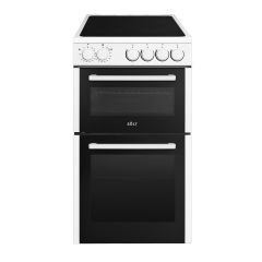 Solt SDOC50WH 50Cm Ceramic Cooker With Double Oven White