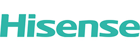 Hisense logo.