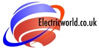 Electric World's logo.
